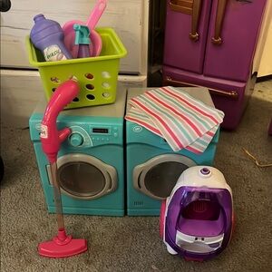 Kids Toy Laundry Set with Accessories